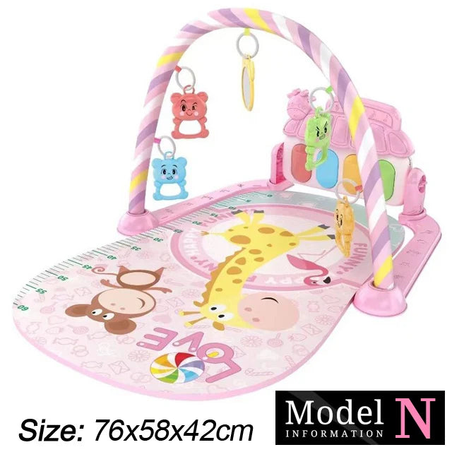 Tapis d'éveil arceau musical piano Mybooni — Jouet pédagogique 0-36 mois