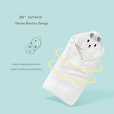 Couverture emmaillotage avec accessoires inclus | Bouni