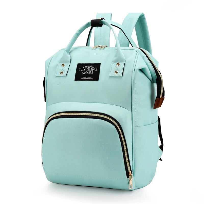 Sac maman toile grande capacité isotherme multifonction