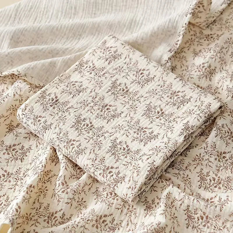 Couverture mousseline coton été pour nouveau-né