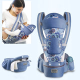 Porte-bébé ergonomique hanche Mybooni — Kangourou avant et arrière nouveau-né