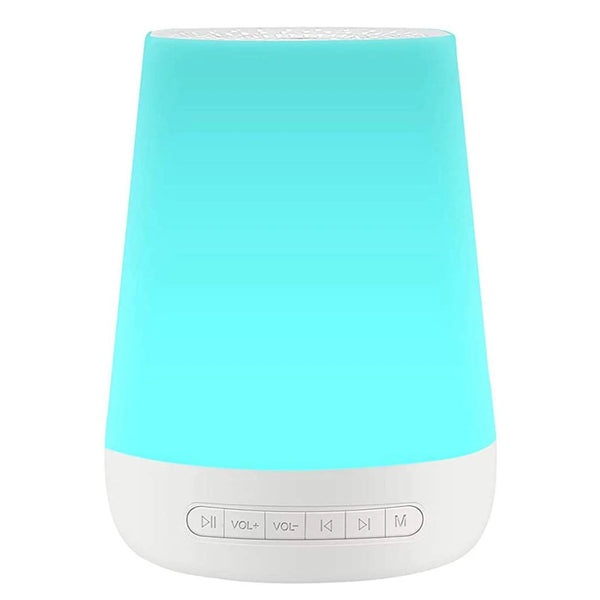 Machine à bruit blanc 28 sons Mybooni — Veilleuse colorée prise casque 3,5 mm