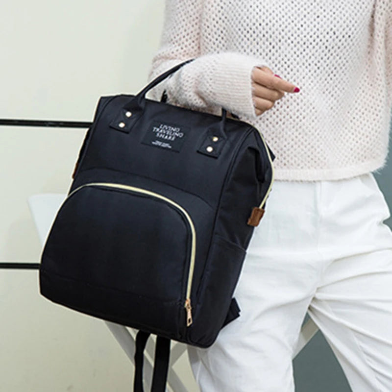 Sac maman toile grande capacité isotherme multifonction