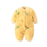 Body bébé flanelle doux printemps hiver - grenouillère fille garçon 0-18 mois