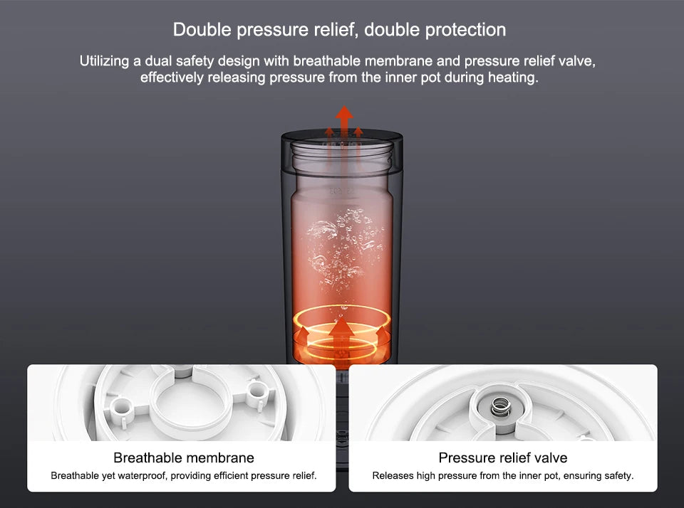 Original MIJIA Portable Electric Kettle 2 Therm — vue complémentaire 11