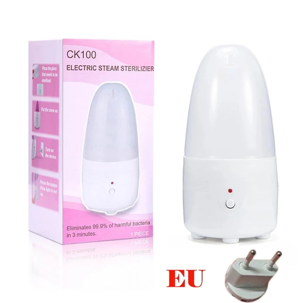 Stérilisateur vapeur portable Mybooni — Tétines et coupes menstruelles