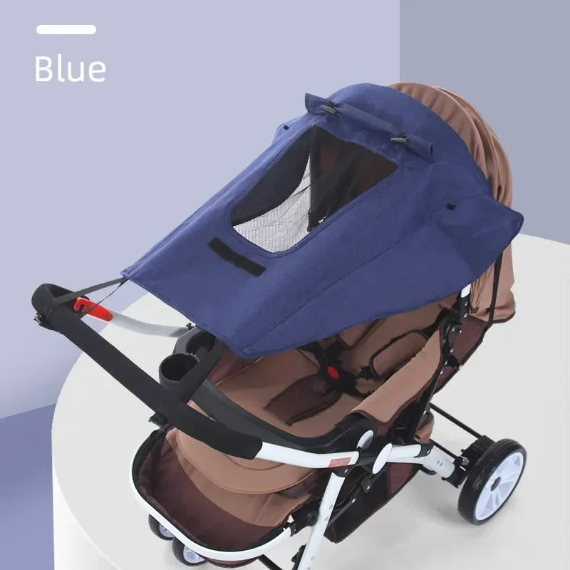 Protection solaire universelle Mybooni — Poussette, siège auto et landau