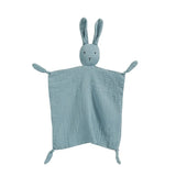Serviette confort bébé mousseline coton - doudou bandana nouveau-né jouet éveil apaisement sommeil