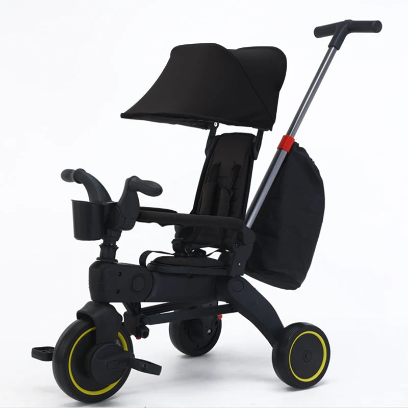 Poussette tricycle pliable Bouni — Ultra-légère 6,8 kg bébé 1-6 ans