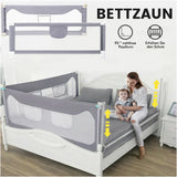 Barrière de sécurité lit bébé portable - garde-corps de voyage 150-200cm