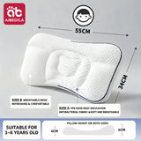 Oreiller orthopédique bébé Bouni — Anti-tête plate, ergonomique, pour nouveau-né