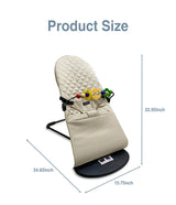 Balancelle bébé électrique automatique - chaise oscillante 5 points avec télécommande