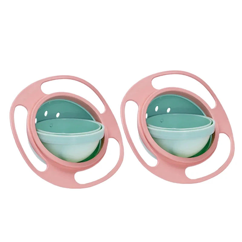 Lot de 2 bols gyroscopiques roses | Mybooni