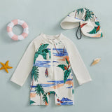 0-5Years Kids Boy Rash Guard Swimsuits Shark Pr avec accessoires inclus | Bouni