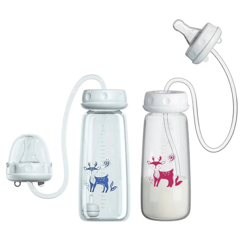 Biberon bébé XPS-001 en situation d'utilisation