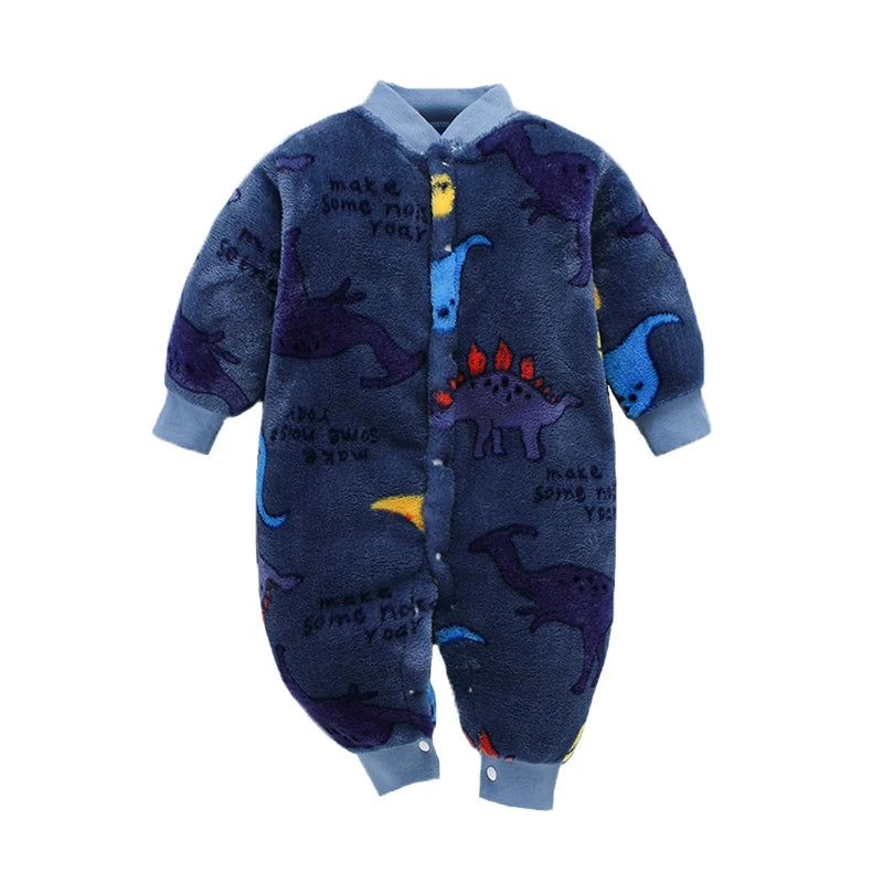 Body bébé flanelle doux printemps hiver - grenouillère fille garçon 0-18 mois