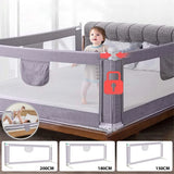 Barrière de sécurité lit bébé portable - garde-corps de voyage 150-200cm