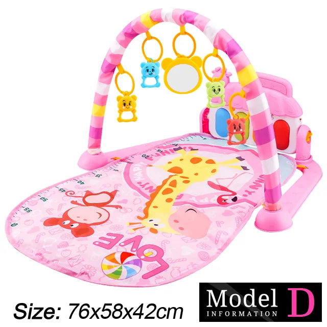 Tapis d'éveil arceau musical piano Mybooni — Jouet pédagogique 0-36 mois