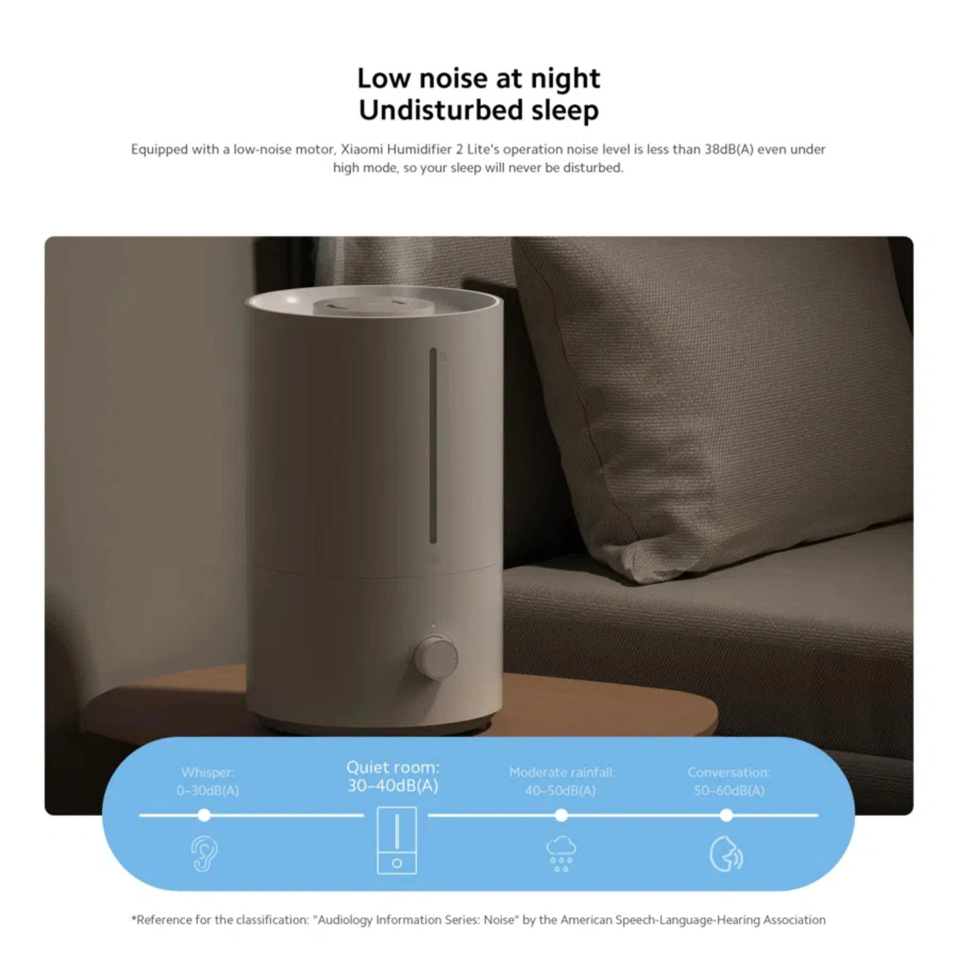 Humidificateur 4L Mybooni — 300 ml/h efficacité antibactérienne 99,9%