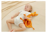 Serviette confort bébé mousseline coton - doudou bandana nouveau-né jouet éveil apaisement sommeil
