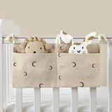 Organiseur tête de lit bébé Mybooni — Sac rangement couches multifonction