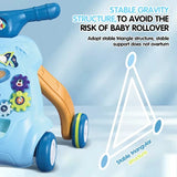 Trotteur bébé musical avec lumières pour 0-12 mois