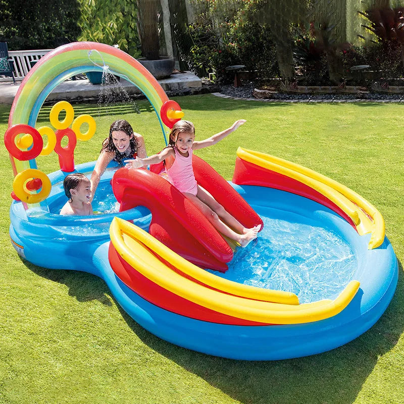 PVC Children's Inflatable Paddling Pool Crocodi — vue complémentaire 4