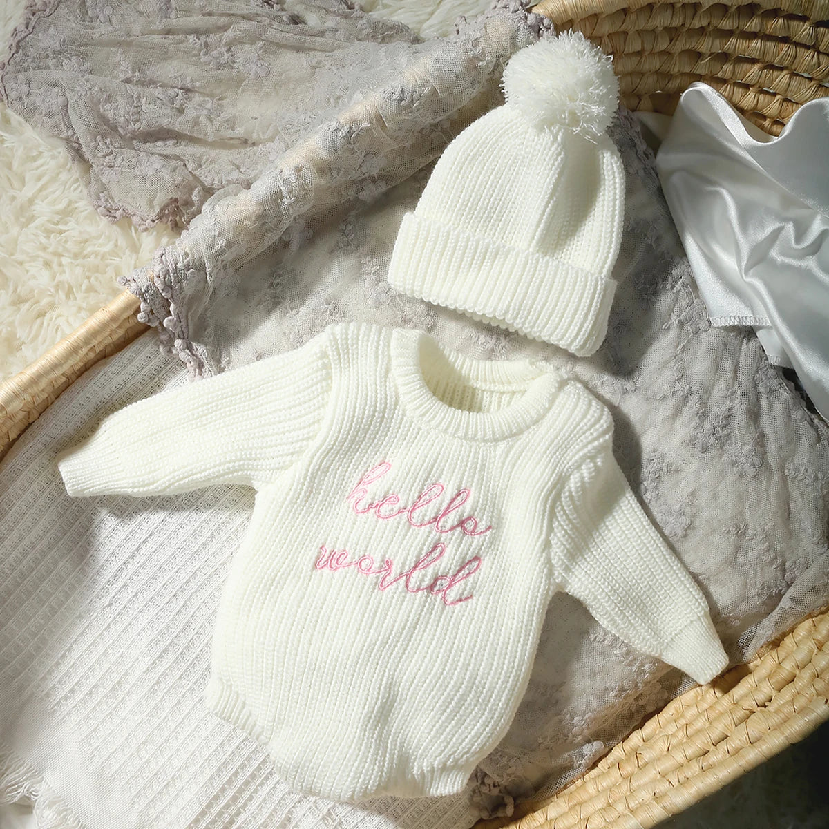 Body photo nouveau-né Mybooni — Avec bonnet assorti naissance