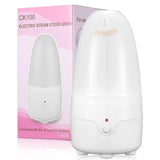Stérilisateur vapeur portable - coupe menstruelle tétines et petits accessoires bébé