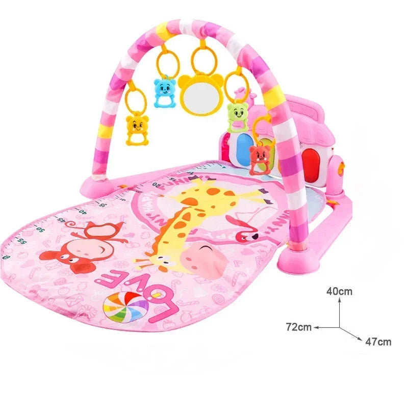 Tapis de jeu bébé avec clavier piano - gym rampant activité musicale éveil nourrisson