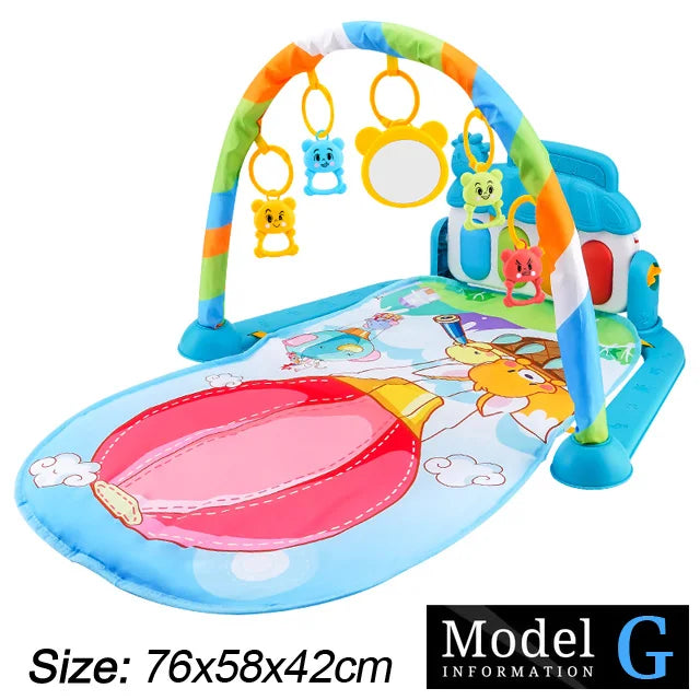Tapis d'éveil arceau musical piano Mybooni — Jouet pédagogique 0-36 mois