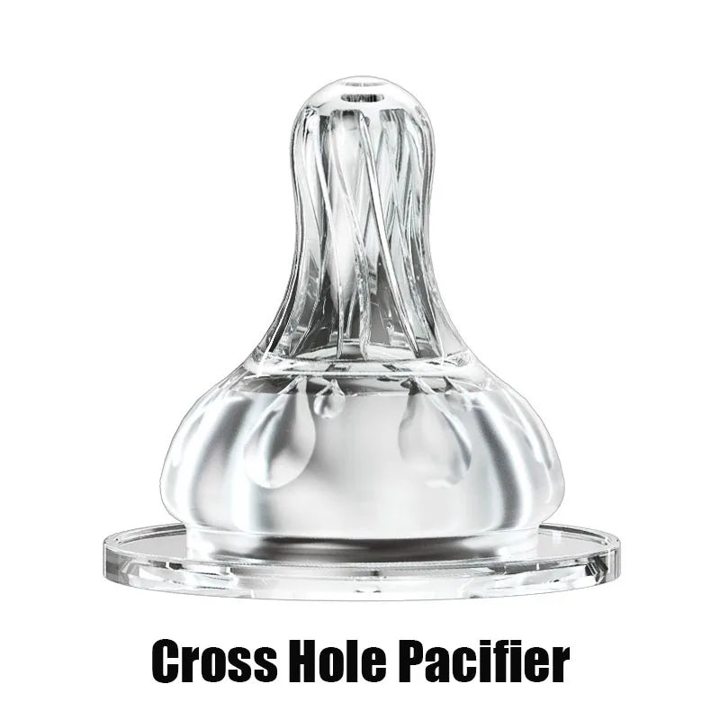 Biberon tasse bébé large calibre bille anti-gravité - double usage lait eau sans BPA