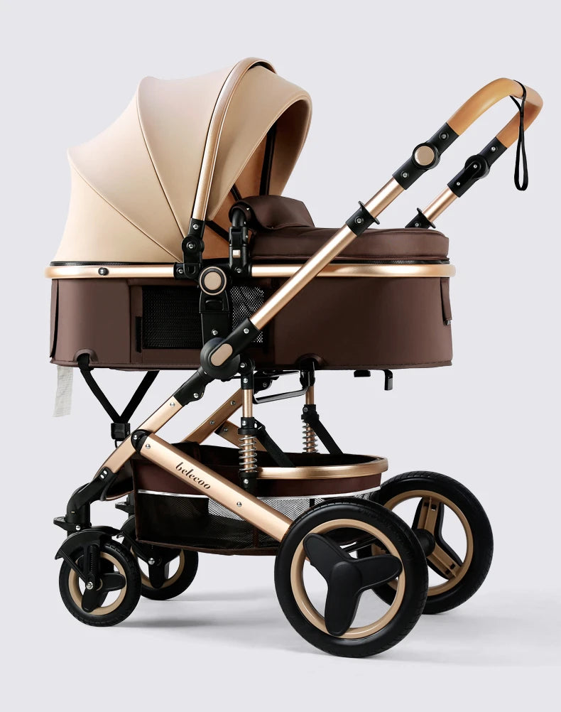 Poussette 3-en-1 pliante multifonctionnelle avec siège de sécurité livraison EU