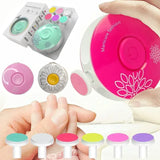 Coupe-ongles électrique bébé outil hygiène - ciseau manucure kit soin nourrisson nouveau-né