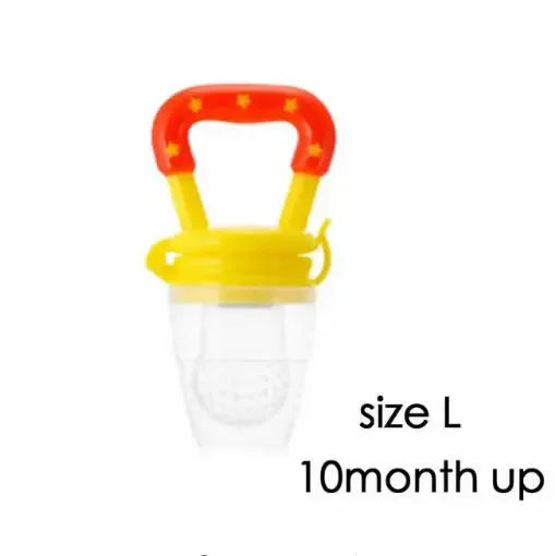 Grigri alimentaire silicone bébé - filet suceur fruits frais tétine sécurisée alimentation nourrisson