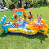 PVC Children's Inflatable Paddling Pool Crocodi — vue complémentaire 3