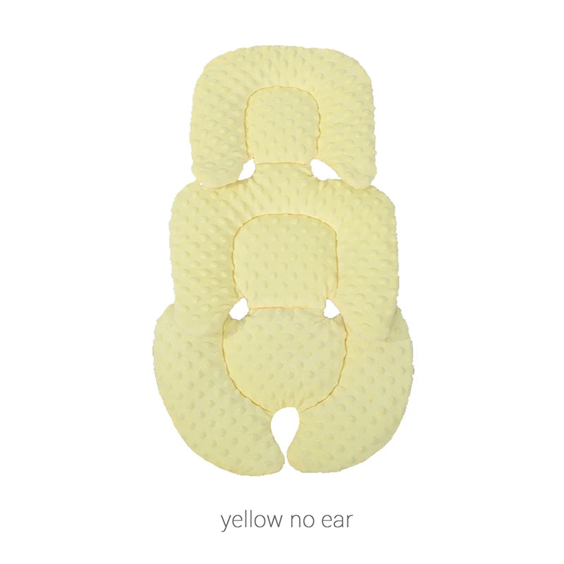 Coussin poussette bébé 4 saisons universel - insert siège auto matelas respirant mesh double face