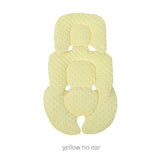 Coussin poussette bébé 4 saisons universel - insert siège auto matelas respirant mesh double face