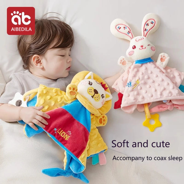 Doudou réconfort mousseline bébé Bouni — Coton doux apaisement naissance