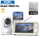 Babyphone 5 pouces PTZ WiFi Mybooni — Zoom 3x, Vision nocturne, Audio bidirectionnel