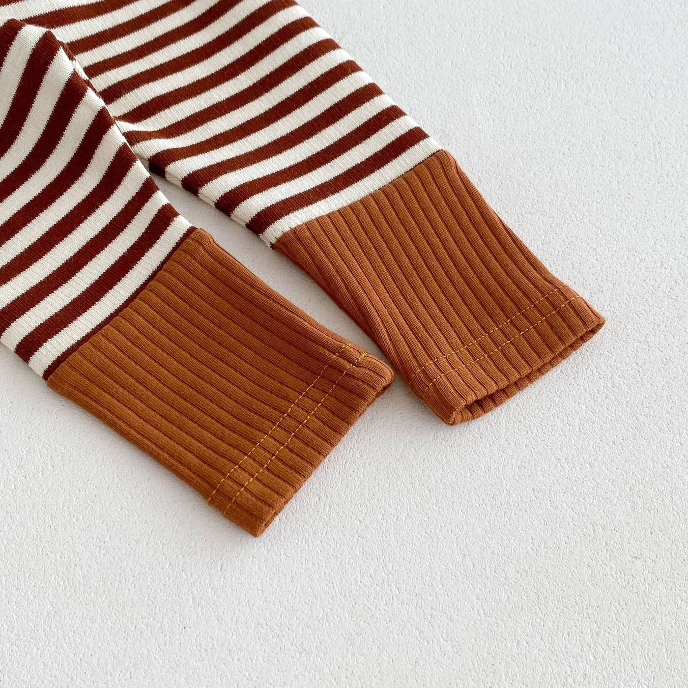 Legging bébé bicolore rayé automne - pantalon enfant couleurs bonbon 3-18 mois