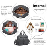 Sac à langer élégant Mybooni — Poches isothermes biberons et collations