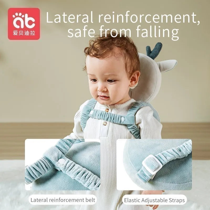Casque protège-tête bébé AIBEDILA Mybooni — Protection nuque et tête apprentissage marche