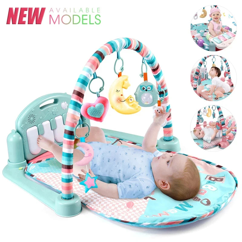 Tapis d'éveil arceau musical piano Mybooni — Jouet pédagogique 0-36 mois