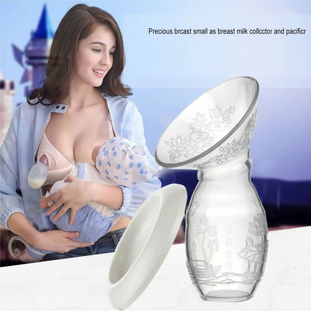 Tire-lait manuel silicone Mybooni — Aspirateur lait maternel à une main