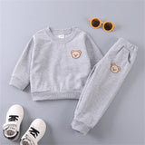 Ensemble 2 pièces Petit Ours bébé Mybooni — Haut + Pantalon 3M-6ans