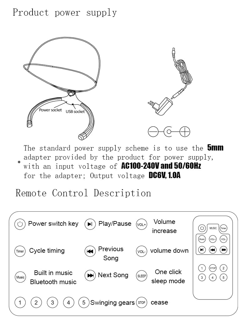Berceau électrique bébé Bluetooth musique télécommande moustiquaire multifonctionnel