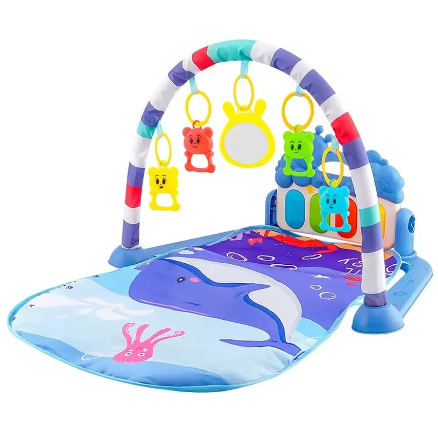 Tapis de jeu bébé avec clavier piano - gym rampant activité musicale éveil nourrisson