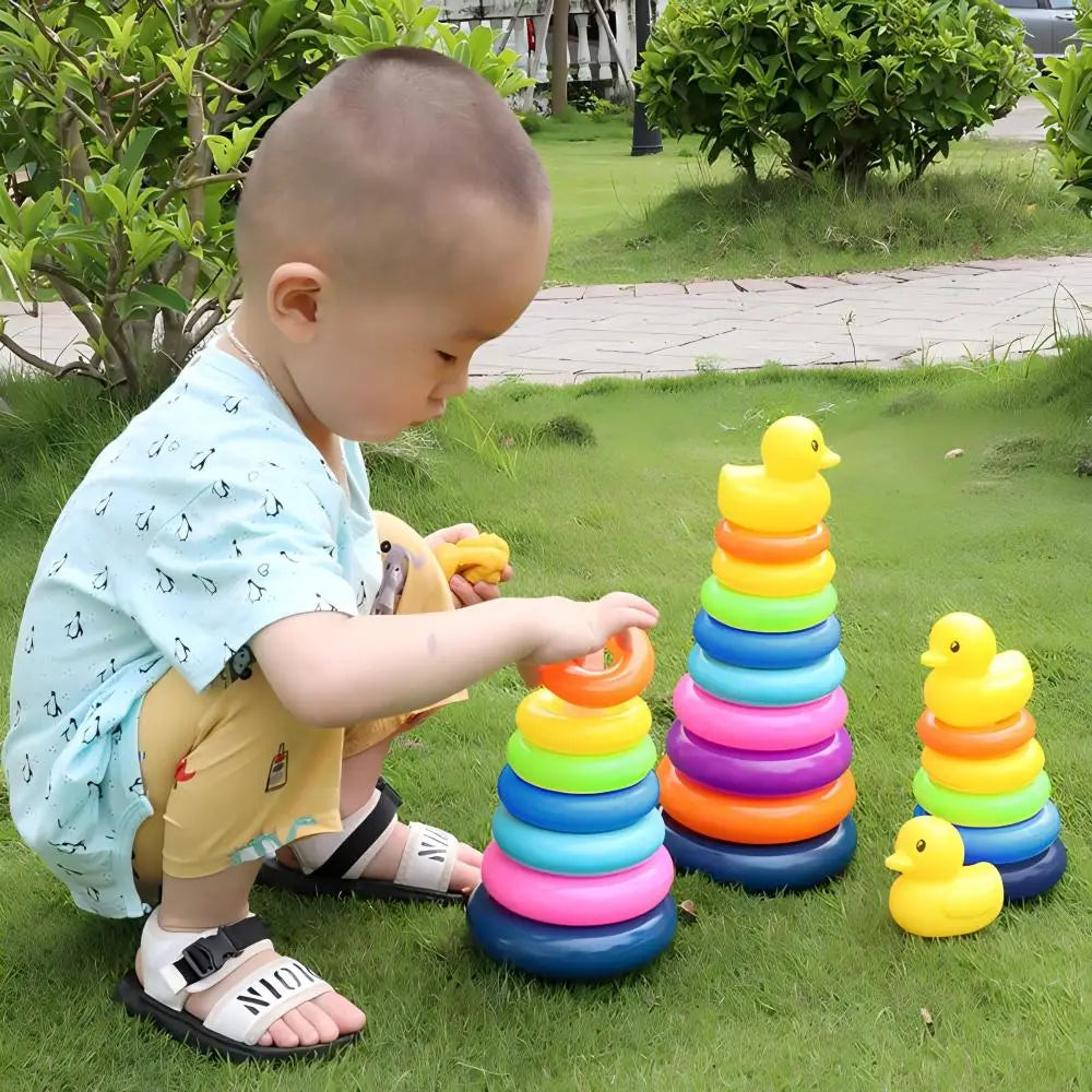 Tour d'activités billes Montessori Mybooni — Jouets empilables éducatifs 1-3 ans