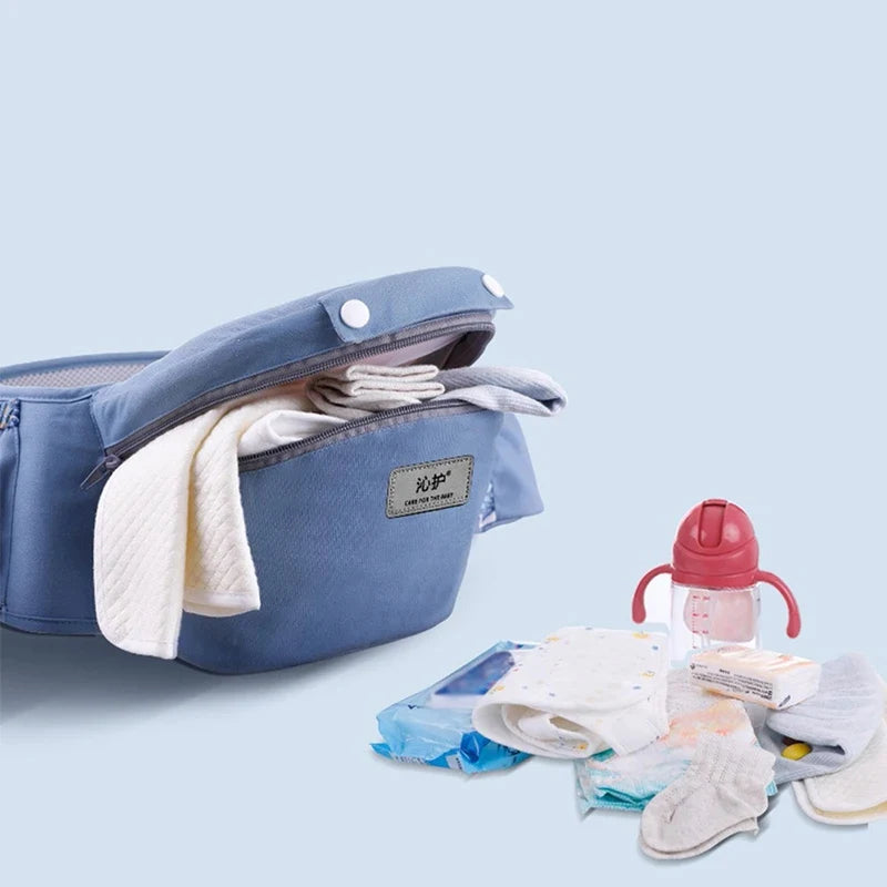 Porte-bébé ergonomique nouveau-né sac à dos - siège hanches face avant kangourou écharpe voyage